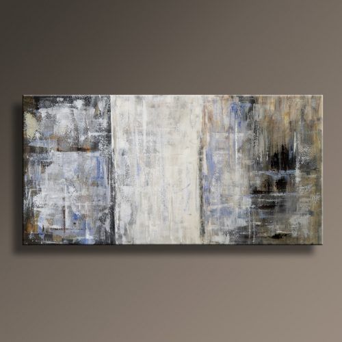 Neutral Abstract Wall Art (Photo 1 of 20)