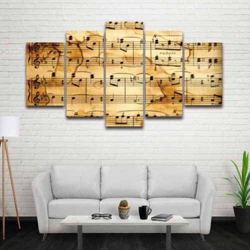 Music Note Art For Walls (Photo 17 of 25)