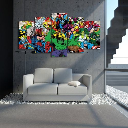Marvel Canvas Wall Art (Photo 11 of 15)