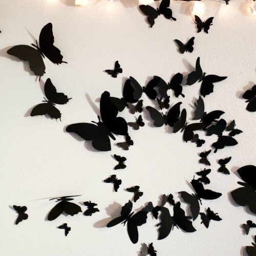 Butterflies 3D Wall Art (Photo 4 of 20)