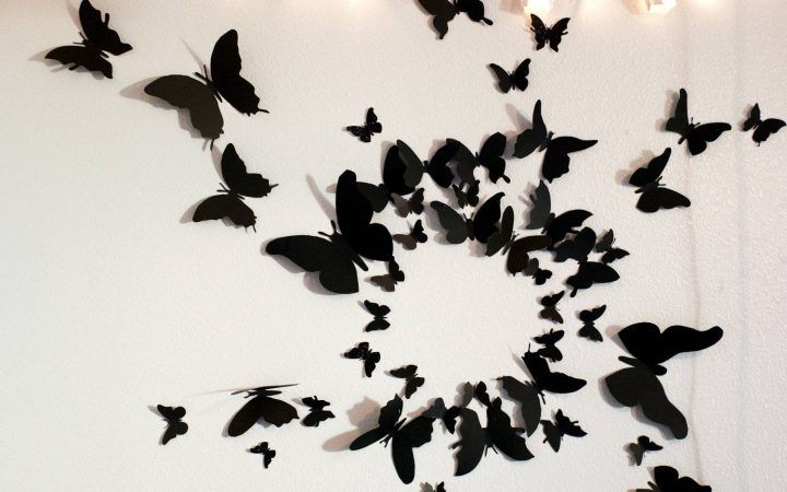 2024 Best of 3d Butterfly Wall Art