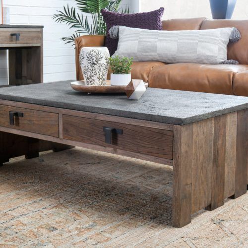 Stone Top Coffee Tables (Photo 8 of 20)