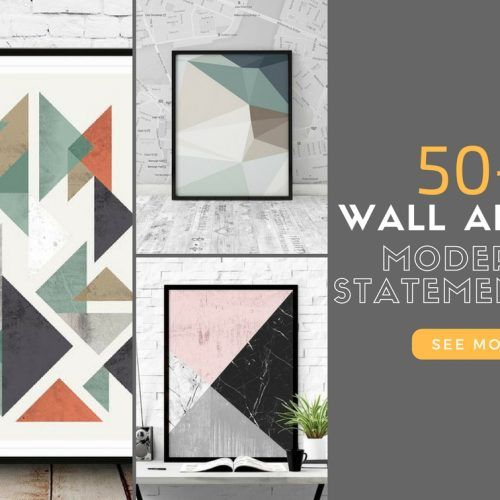 Abstract Pattern Wall Art (Photo 12 of 20)
