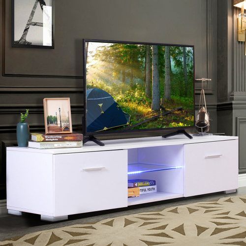 Led Tv Stands With Outlet (Photo 1 of 20)