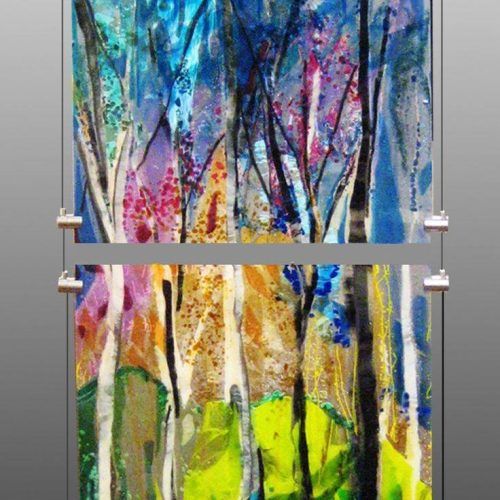 Fused Glass Wall Art Panels (Photo 17 of 25)
