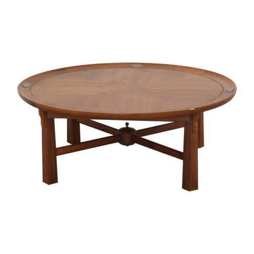 American Heritage Round Coffee Tables (Photo 3 of 20)