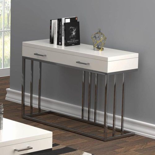 Chrome Console Tables (Photo 6 of 20)