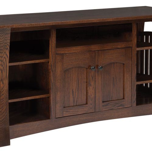 Tv Stands With 2 Doors And 2 Open Shelves (Photo 8 of 20)