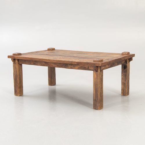 Reclaimed Elm Wood Coffee Tables (Photo 19 of 20)
