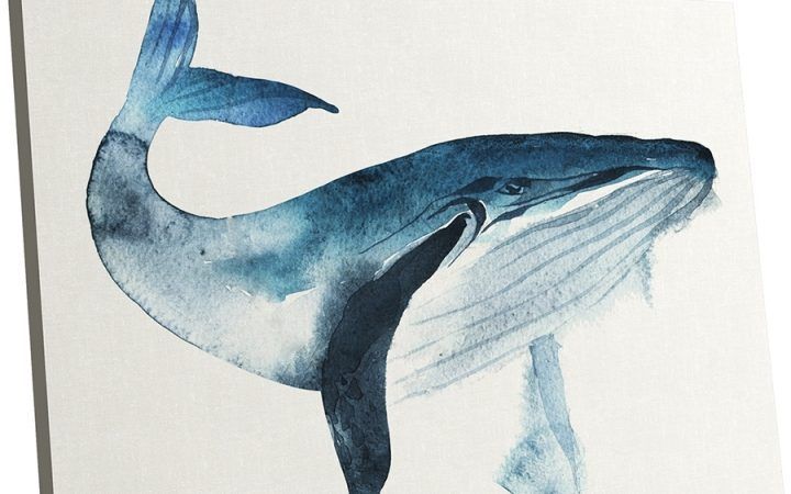 20 Collection of Whale Canvas Wall Art