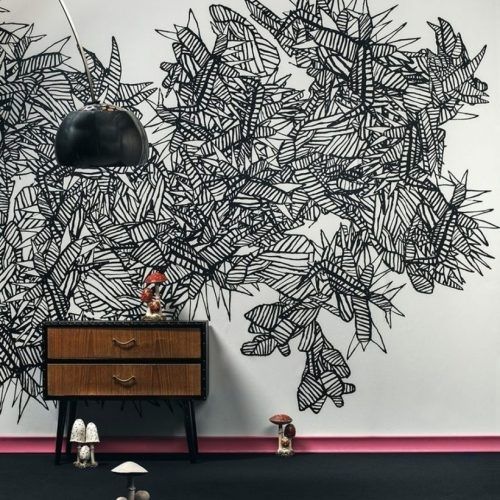Abstract Art Wall Murals (Photo 10 of 20)