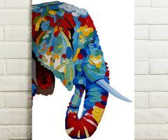 The 20 Best Collection of Abstract Elephant Wall Art