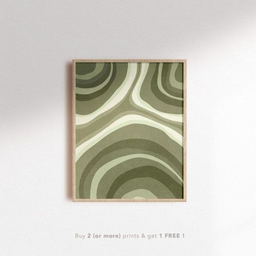Olive Green Wall Art (Photo 8 of 20)