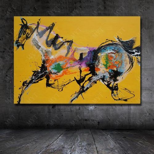 Abstract Horse Wall Art (Photo 17 of 20)