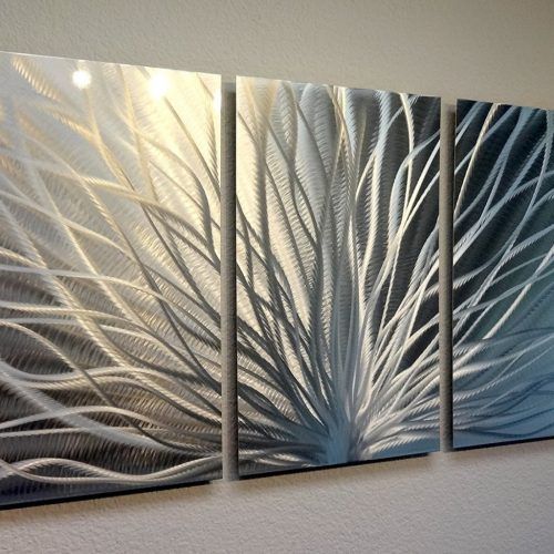 Abstract Outdoor Metal Wall Art (Photo 7 of 14)