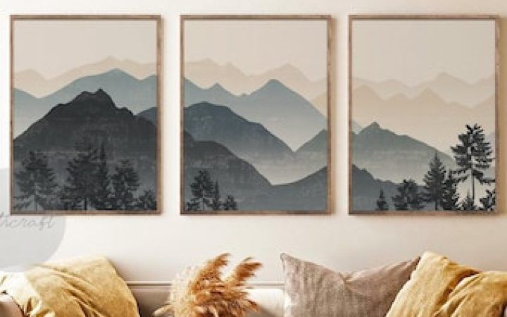 20 Best Collection of Mountains Wall Art