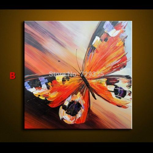 Abstract Butterfly Wall Art (Photo 2 of 20)
