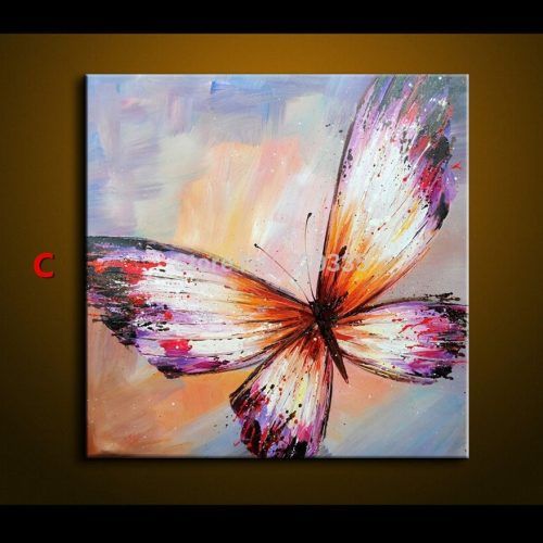 Abstract Butterfly Wall Art (Photo 6 of 20)