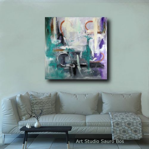Large Canvas Painting Wall Art (Photo 11 of 20)