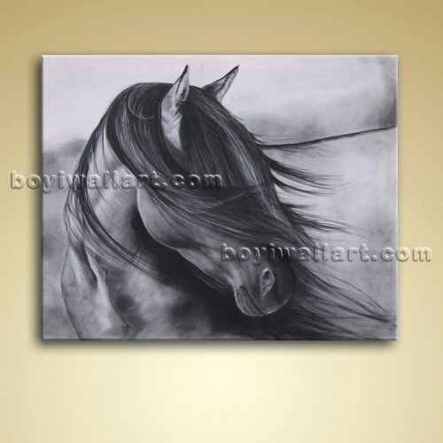 Abstract Horse Wall Art (Photo 6 of 20)