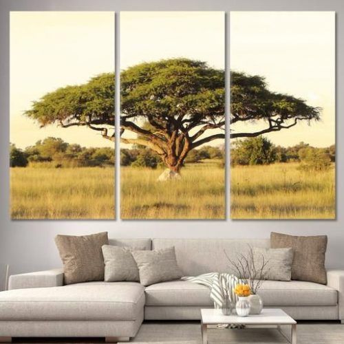 Acacia Tree Wall Art (Photo 7 of 20)