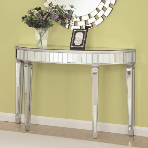 Glass And Gold Oval Console Tables (Photo 10 of 20)