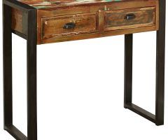 20 Photos Reclaimed Wood Console Tables