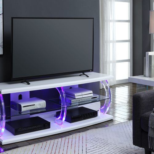 Led Tv Stands With Outlet (Photo 7 of 20)