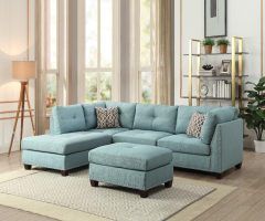 20 Best Sectional Sofas with Ottomans and Tufted Back Cushion
