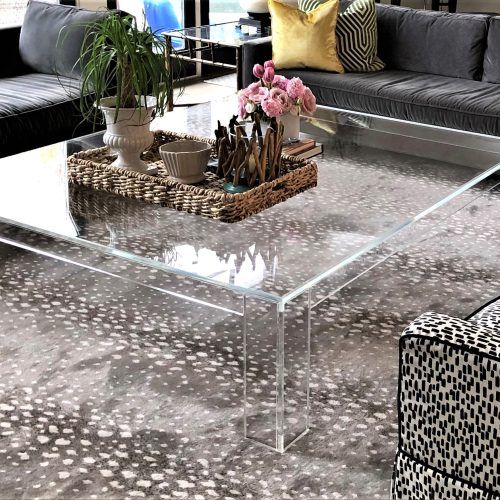 Thick Acrylic Coffee Tables (Photo 8 of 20)