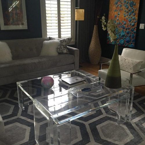 Thick Acrylic Coffee Tables (Photo 16 of 20)