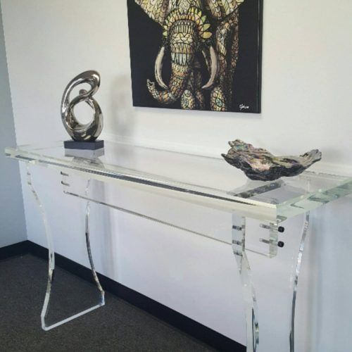 Acrylic Console Tables (Photo 5 of 20)