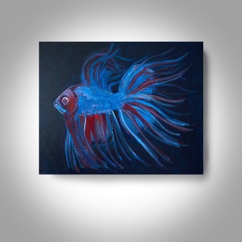 Fish Painting Wall Art (Photo 4 of 20)