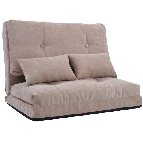 Adjustable Backrest Futon Sofa Beds (Photo 18 of 20)