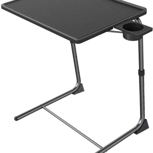 Foldable Portable Adjustable Tv Stands (Photo 14 of 20)