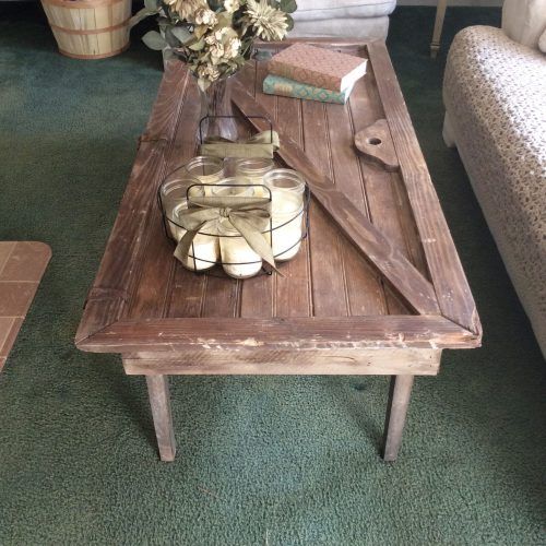 Coffee Tables With Sliding Barn Doors (Photo 17 of 20)