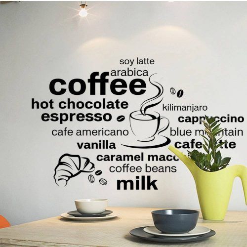 Cafe Latte Kitchen Wall Art (Photo 30 of 30)