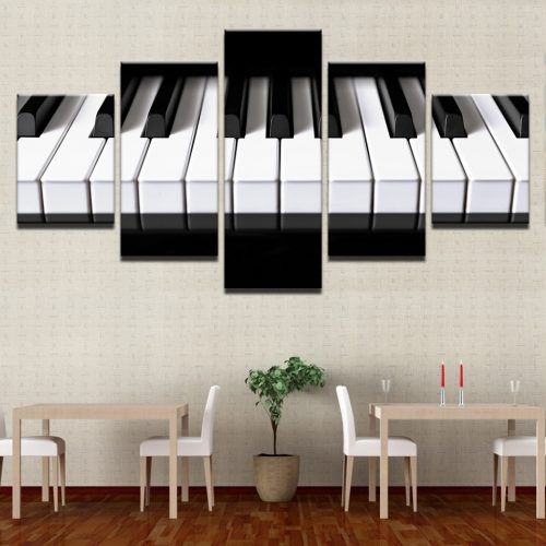 Abstract Piano Wall Art (Photo 14 of 20)
