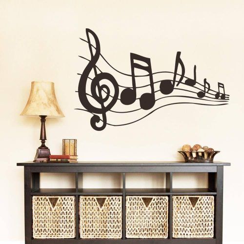 Metal Music Notes Wall Art (Photo 8 of 20)