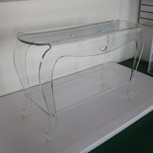 Clear Console Tables (Photo 10 of 20)