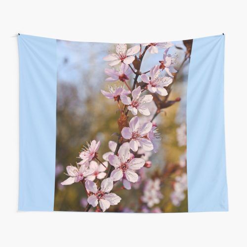 Blended Fabric Spring Blossom Tapestries (Photo 4 of 20)
