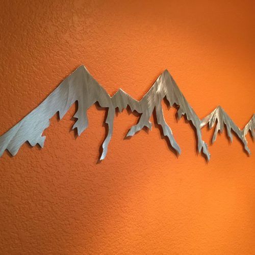Mountains Metal Wall Art (Photo 2 of 20)