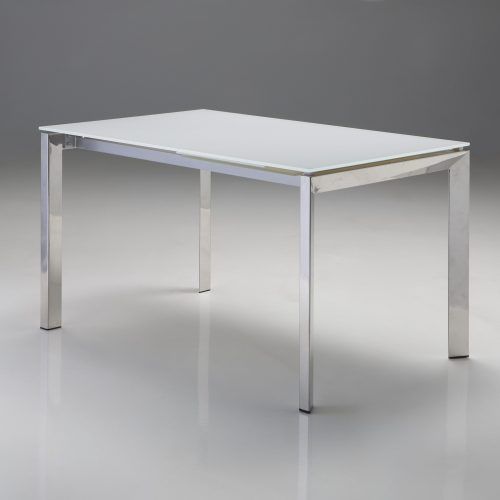 Gloss White Steel Console Tables (Photo 2 of 20)