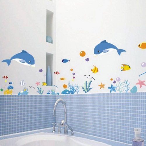Fish Decals For Bathroom (Photo 7 of 30)