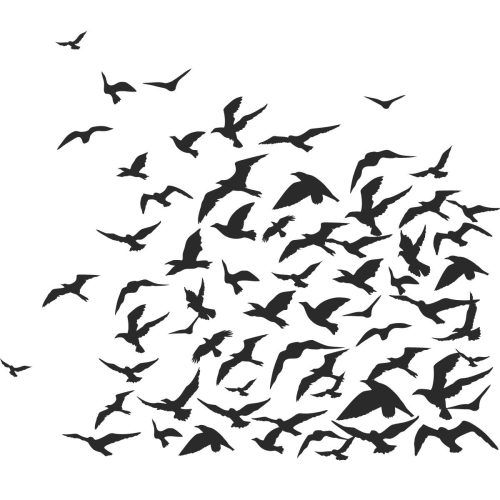 Flock Of Birds Metal Wall Art (Photo 4 of 30)
