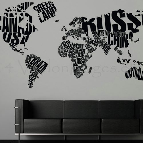 Abstract Art Wall Decal (Photo 11 of 20)