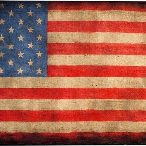 American Flag Fabric Wall Art (Photo 1 of 15)