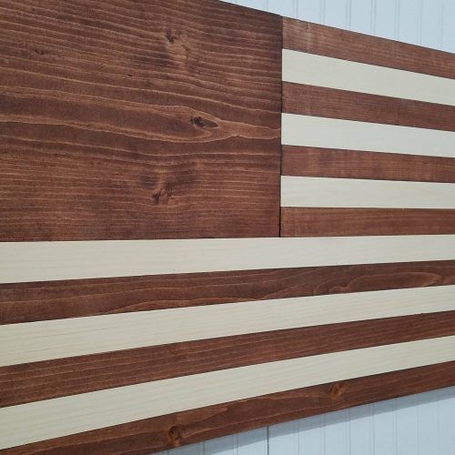 Rustic American Flag Wall Art (Photo 14 of 20)