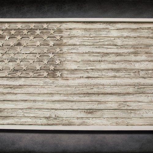 Wooden American Flag Wall Art (Photo 16 of 20)