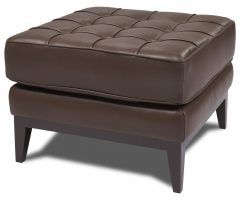  Best 20+ of Brown Leather Square Pouf Ottomans